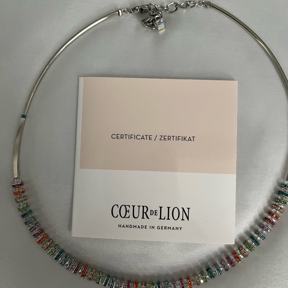 Coeur De Lion Necklace and Earrings